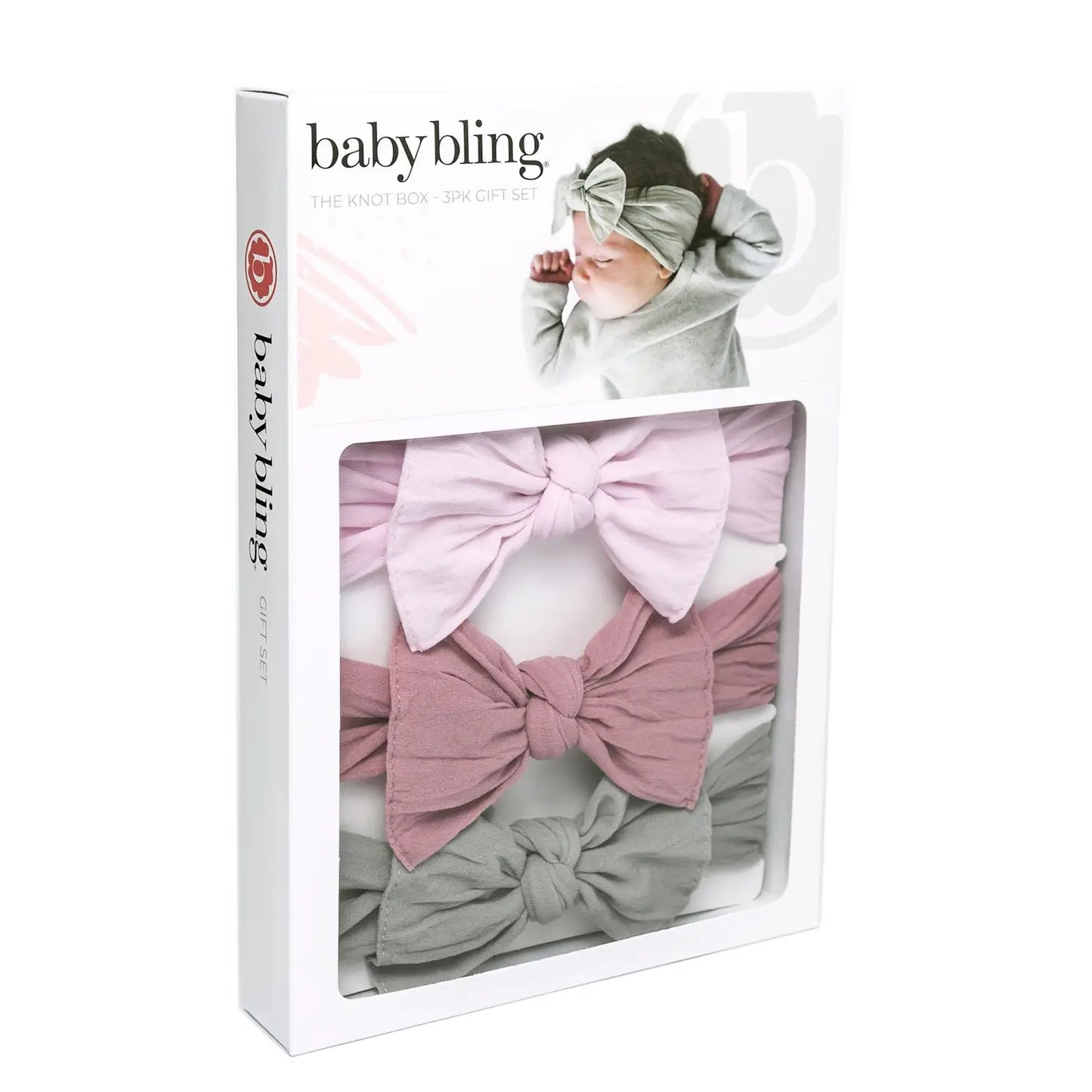 Baby Bling Bow Box Set of 3