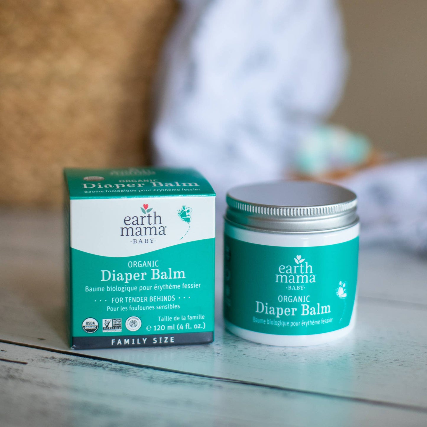 Organic Diaper Balm: 2oz