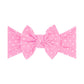 Baby Bling® Shabby Dot Knot: Cherry/Red dot