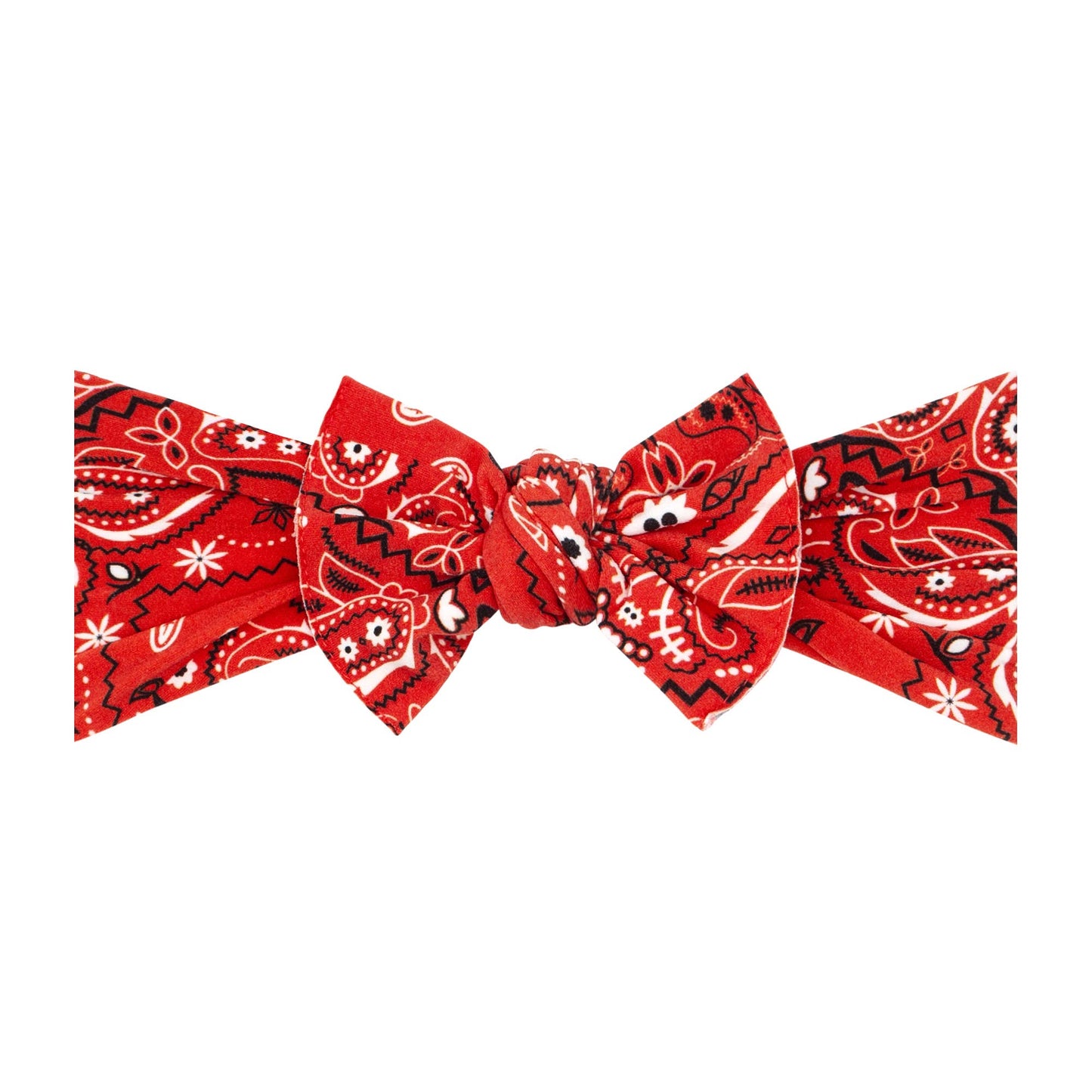 Honey Baby Bling® Printed Knot soft nylon headband: