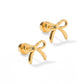 Screwback Stud Earrings - Sadie - Gold