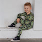 Green Camo 2 Piece Pajama Set