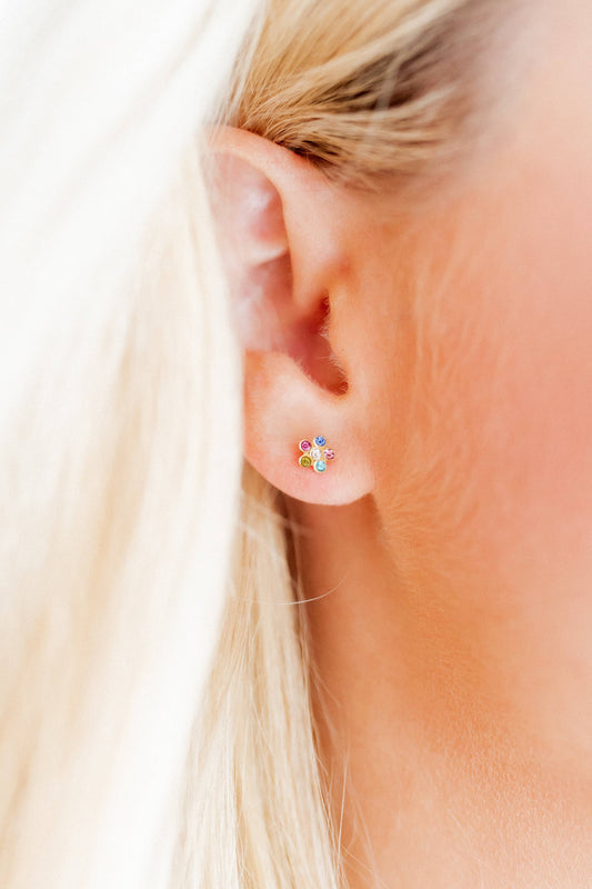 Lyla - Multi Screwback Stud Earrings