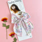 Baby Bling® Belle hair bow clip: Primrose Poppy