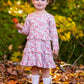 Orange Floral Amber Dress