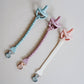 Sweetie Strap™ Silicone One-Piece Pacifier Clips: Pink Beaded