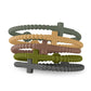 Jesus Bracelets (silicone cross bracelets): Camo (5 pack) / Extra Small