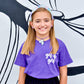 Kids Knot Headband - Rainbow Sequin Knotted Hair Accessories: White