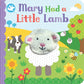 Mary Had a Little Lamb Nursery Rhyme Finger Puppet Book