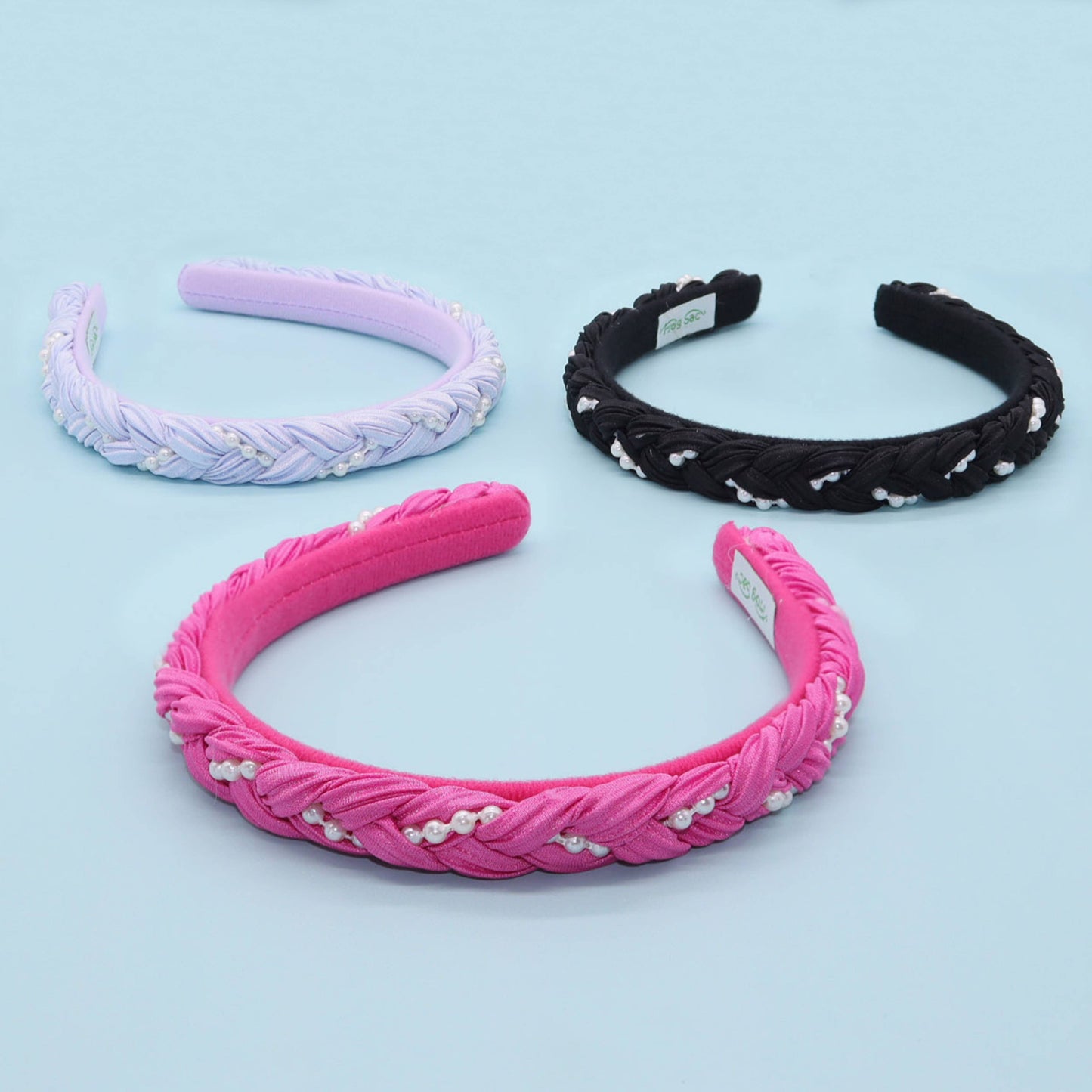 Braided Pearl Headband