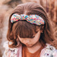 Kids Knot Headband - Confetti Hair Accessories for Girls: Silver