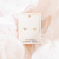 Nora Heart Pink Screwback Stud Earrings