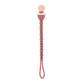 Sweetie Strap™ Silicone One-Piece Pacifier Clips: Succulent Beaded