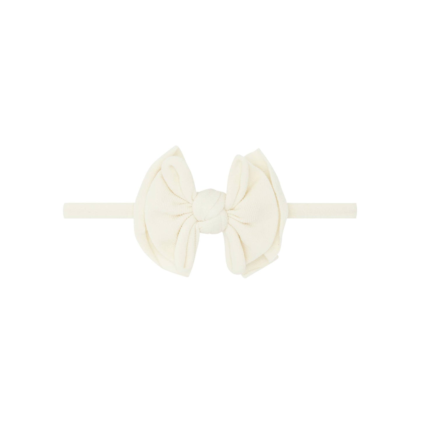 Petal Baby Bling® Baby FAB® Skinny soft nylon bow headband: