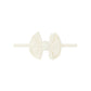 Dusty Blue Baby Bling® Baby FAB® Skinny soft nylon bow headband: