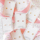 Alli Pink Screwback Stud Earrings