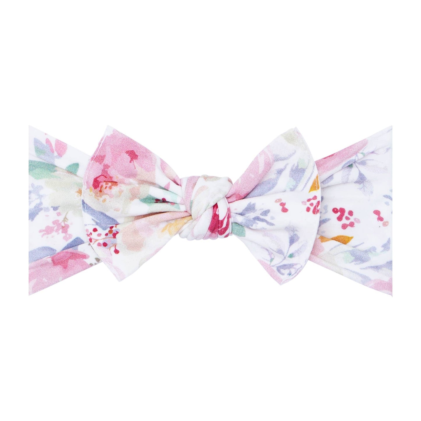 Foxglove Baby Bling® Printed Knot soft nylon headband: