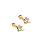 Lyla - Multi Screwback Stud Earrings