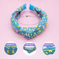 Kids Knot Headband - Confetti Hair Accessories for Girls: Silver