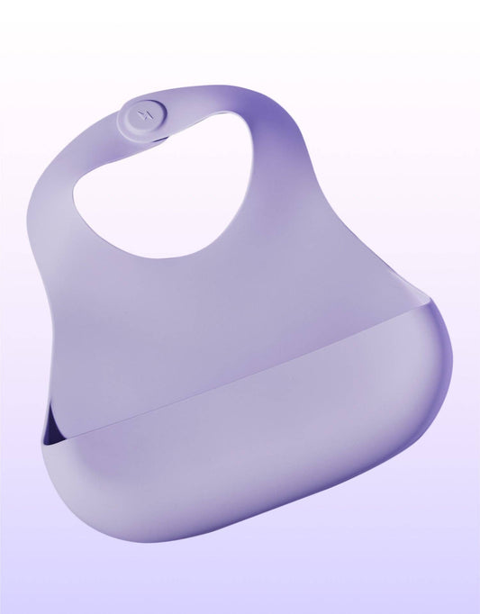 Magnetic Silicone Bib - Grape Crush