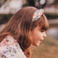 Kids Knot Headband - Confetti Hair Accessories for Girls: Silver