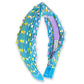 Kids Knot Headband - Confetti Hair Accessories for Girls: Silver