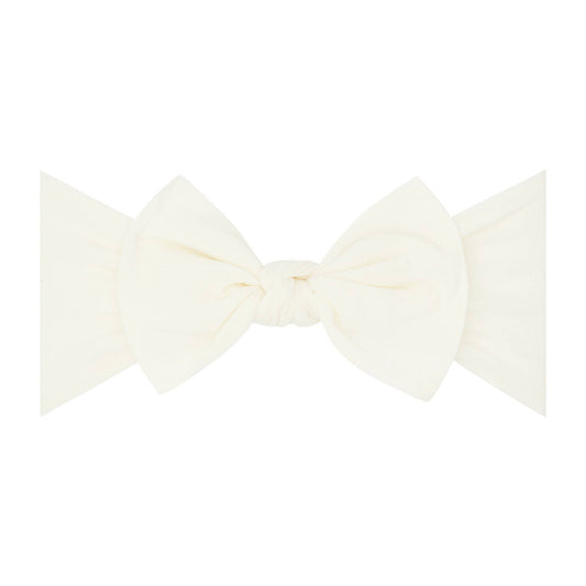 Ivory Baby Bling® The Original Knot soft nylon headband: