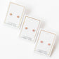 Alli Pink Screwback Stud Earrings