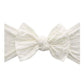 Baby Bling® Shabby Dot Knot: White/Red dot