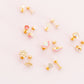 Blakely ButterflyScrewback Stud Earrings