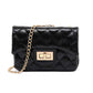 Metallic Classic Mini Purse: Pink