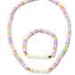 Cute Smile Necklace & Bracelet Set
