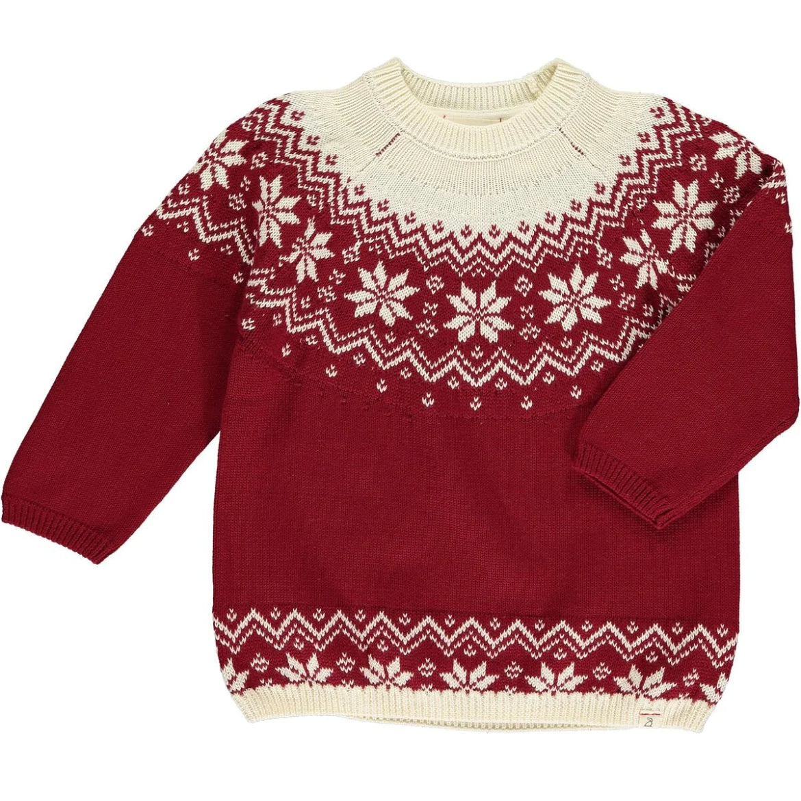 Red Fairisle Sweater