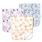 Copper Pearl Burp Cloth Sets (various prints)