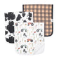 Copper Pearl Burp Cloth Sets (various prints)