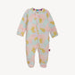Harper Modal Magnetic Footie w/ Ruffle