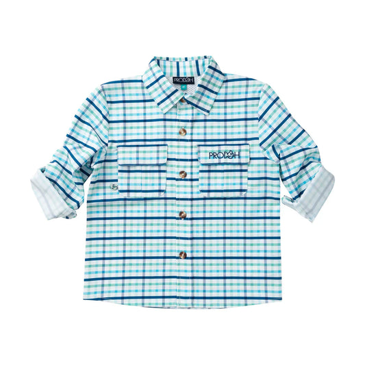 Long Sleeve Founders Kids Fishing Shirt