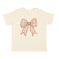 Gingham Bow Patch Short Sleeve Tee