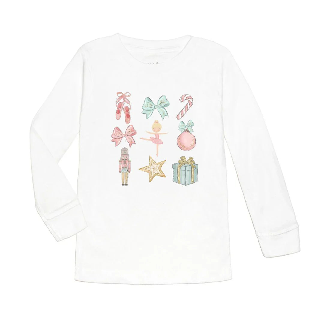 Nutcracker Cutie Christmas Long Sleeve Tee