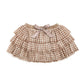 Gingham Printed Tulle Tiered Tutu