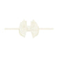 Ivory: Baby Bling® Baby FAB® Skinny soft nylon bow headband