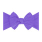 Baby Bling® The Original Knot soft nylon headband: Neon purple