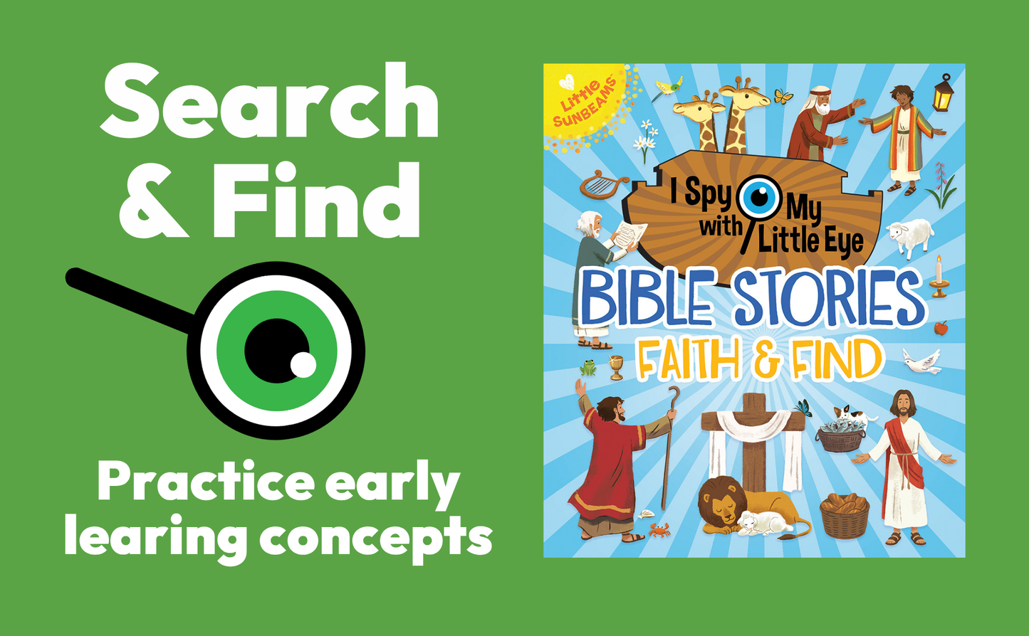 Bible Faith & Find – I Spy Children’s Bible Activity Book