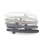 Jesus Bracelets (silicone cross bracelets): Camo (5 pack) / Extra Small