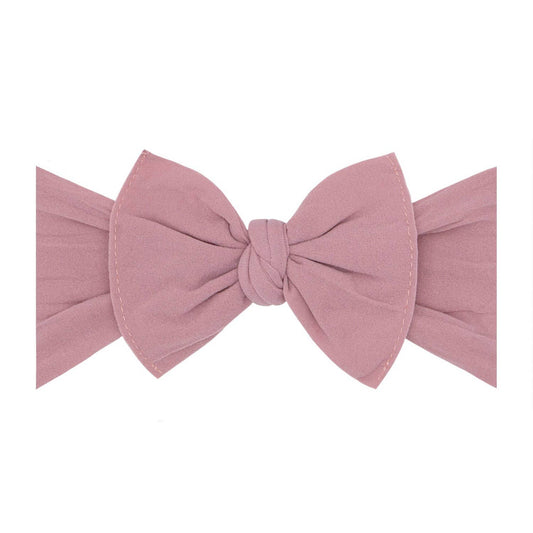 Mauve: Baby Bling® The Original Knot soft nylon headband