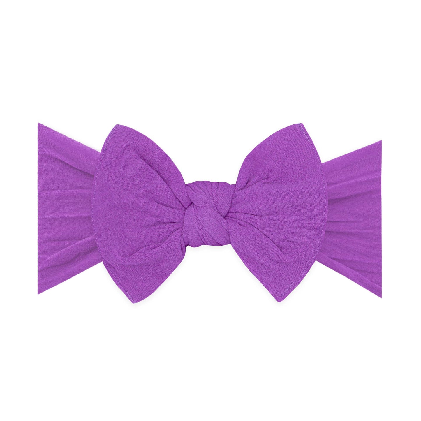 Grape Baby Bling® The Original Knot soft nylon headband: