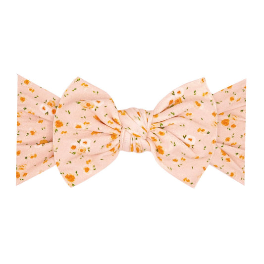 Honey Baby Bling® Printed Knot soft nylon headband: