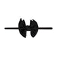 Sage: Baby Bling® Baby FAB® Skinny soft nylon bow headband