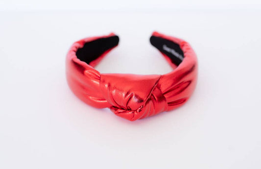 Iridescent USA Headbands: Red