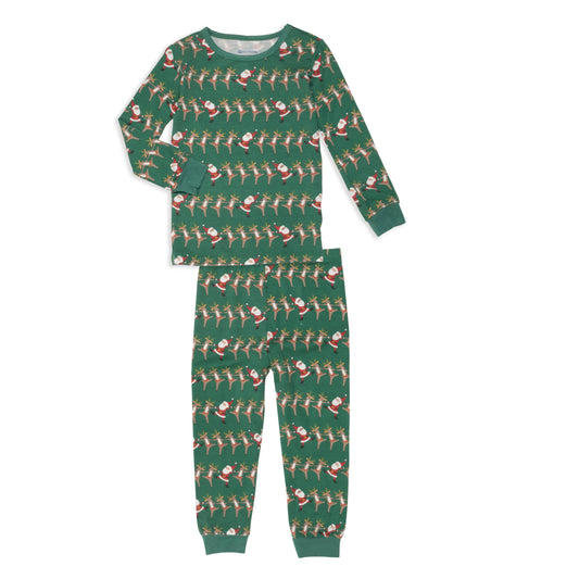 Christmas Can Can Pajama Two Piece Set